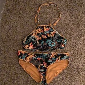 Topical Print Large Bikini